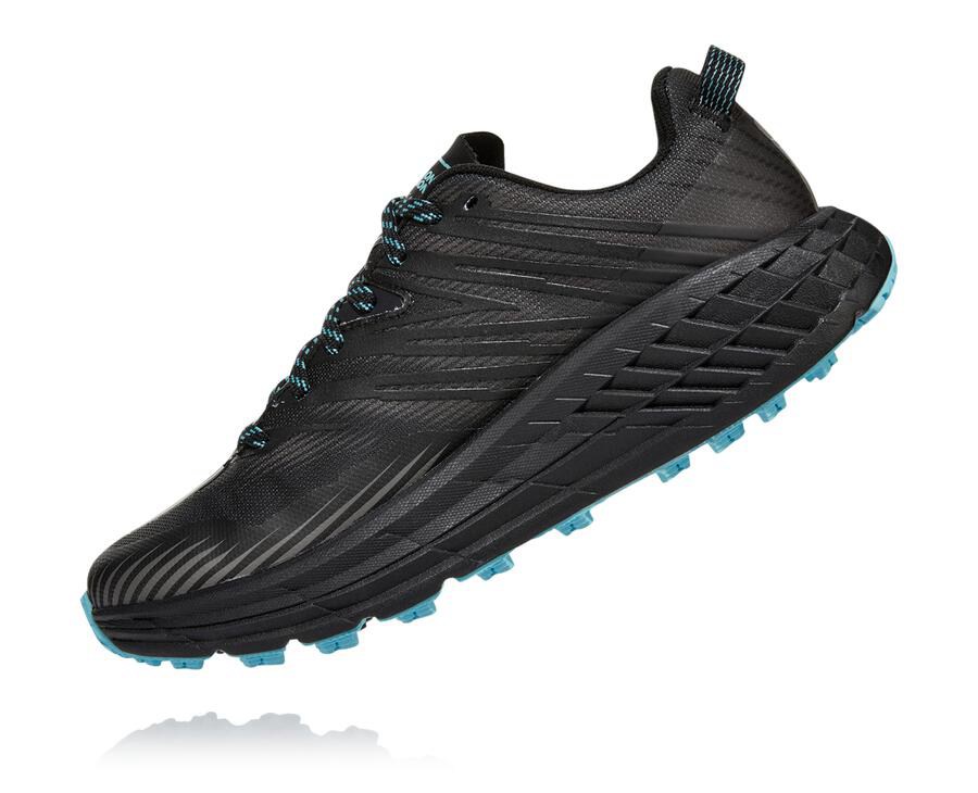 Hoka One One Speedgoat 4 Gore-Tex Trailskor Dam - Svarta - EMQCT-7054